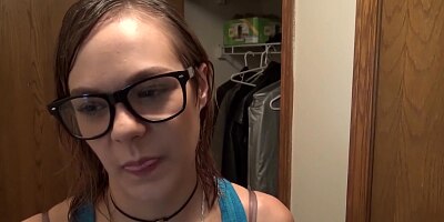 Sex Starved Step Sister Rebecca Vanguard Tells Step Brother Just ONE MORE TIME