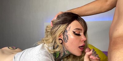 Did anal stretching with my toys and then came and fucked my tight ass!
