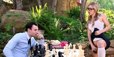Reality Kings - Nerdy teen Kali Roses does not like to lose