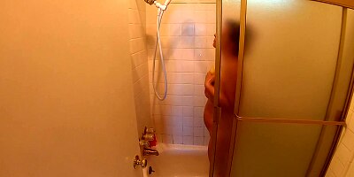 Your stepmom invites you into her shower for sex POV - Erin Electra