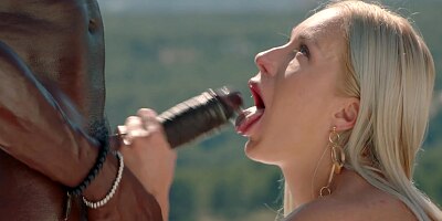 BLACKED She treated herself to a double BBC vacation