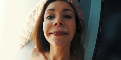 Hot public anal fuck in the fitting room