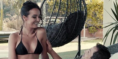 Hot and sweaty sex outdoors with Brazilian Penthouse starlet Francys Belle