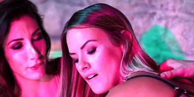 Lusty orgy with Cla Gaultier and Claire Castel