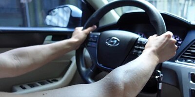 Anal Sex with a driving teacher in the car