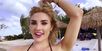 TUSHY Bombshell Kenzie Annes exclusive first anal debut