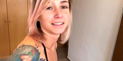 Good wife takes huge dick from tight ass to mouth