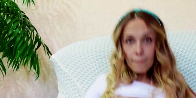 I love my big dildo