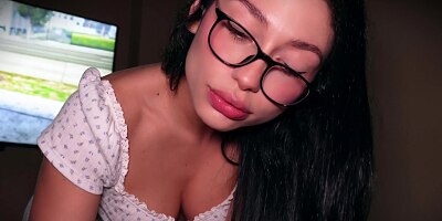 STEPSIS STOP USING MY PLAYSTATION! Blowjob and hard fuck