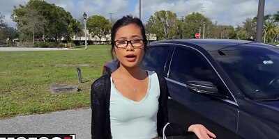 Mofos - Tiny Nerdy Asian Vina Sky Takes Big Cock