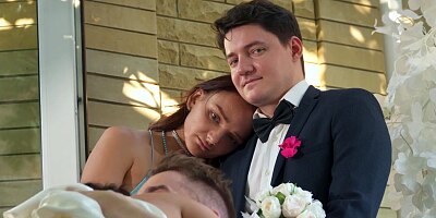 BRIDE4K. A real wedding anal fuck, Bride was nailed by a toastmaster