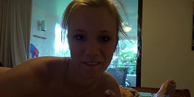 Bailey Brooke Has So Much Fun That She Begs for a Creampie.