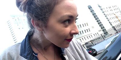 Most emotional tinder date. I get in his car with butt plug. Fingering, blowjob, sex in car. Amateur