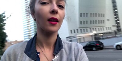 Most emotional tinder date. I get in his car with butt plug. Fingering, blowjob, sex in car. Amateur