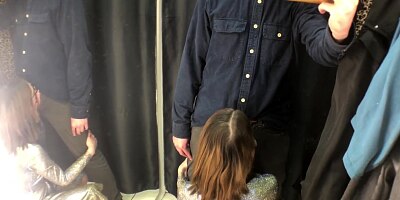 Risky Public Sex in a Fitting Room Full Video