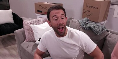 Moving Day Leads To Hardcore Anal With Horny Brunette Katrina Colt Getting Her Ass Packed By Will