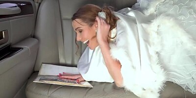 VIP4K. This babe will never forget their wedding after hot sex on wheels