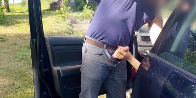 Horny, she seduced a voyeur for the first time!