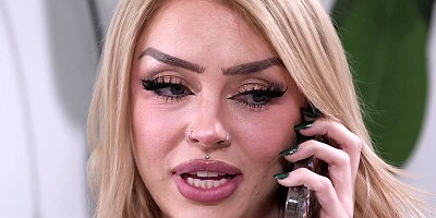 Tatted Blondie & Bestie Fucked By GIANT Cocked BF - Andi Avalon, Nichole Saphir - Dogfart