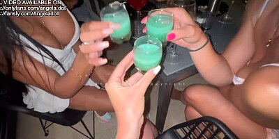 French Orgy - 3 sluts get fucked and cum on by 3 guys with their balls full