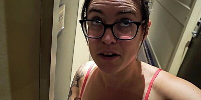 Listening to loud couple fucking in hotel as I rub my clit and finger myself