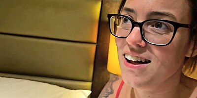 Listening to loud couple fucking in hotel as I rub my clit and finger myself