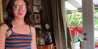 Step Dad Jerks Off With Step Daughter's Ass - Jane Wilde - Anal Therapy - Alex Adams