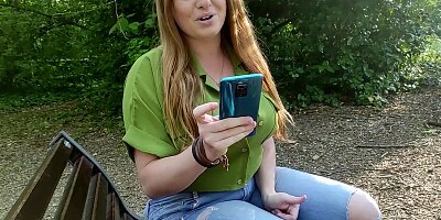 I got fucked by a stranger I met in a public park and I cum hard!