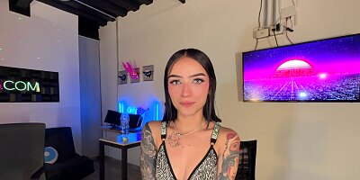 Nervous skinny girl at her first blowjob casting - 18yo hot sex