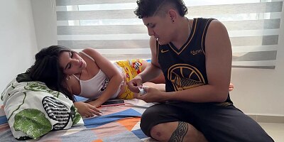 I paid a cute Latina to let me cum in her ass