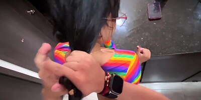 I'm in love with my stepdad and he catches me masturbating so I decide to fuck him.