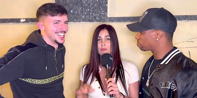 We Found Andrea Lux Doing Interviews And We Ended Up Fucking Her!