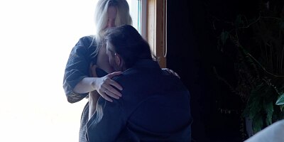 Risky, Exposed & So Real Passionate Sex by the Window