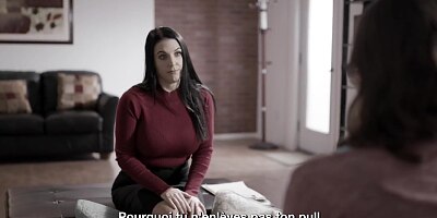 PURE TABOO - Shy Jay Taylor Mirrors Therapist Angela White in Wild Foursome - FRENCH SUBTITLES