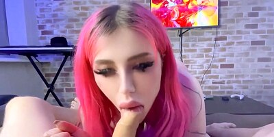 My Step Sister Deepthroats And Bounces Her Huge Ass On My Cock