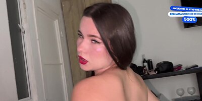 He invited me to dinner and I invited him to fuck until a CREAMPIE