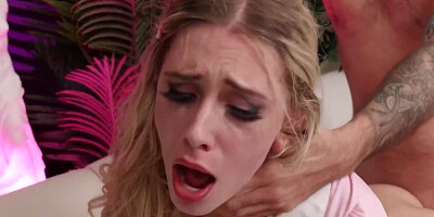 Skinny Good Girl Emily Jade Meets Up For Rough Sex!