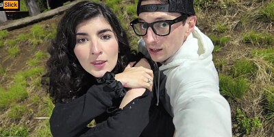 "Don't Get Caught" Public IRAIAN Teen First Date Sneaky Suck & Fuck Creampie