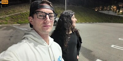 "Don't Get Caught" Public IRAIAN Teen First Date Sneaky Suck & Fuck Creampie