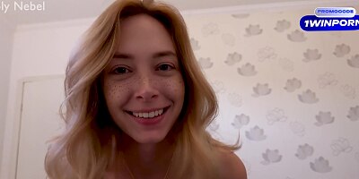 Passionate sex after the shower - Loly Nebel