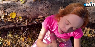 Met a Strange Girl in the Forest and Fucked Her Right Away - Loly Nebel