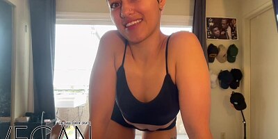 Horny Step Sis Can't Keep My Dick Out Her Mouth.