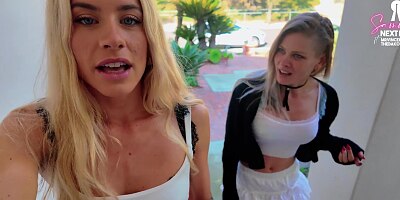 STALKING our new NEIGHBOR we find out he has a HUGE DICK - SammmNextDoor - Dakota Lyn - Vince Karter