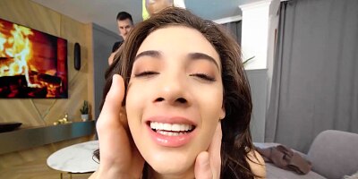 SWAP4K. Charlie Dean satisfied 2 latinas with his big cock at once