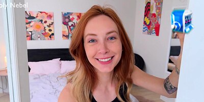 Stretched all her holes during yoga class - Loly Nebel