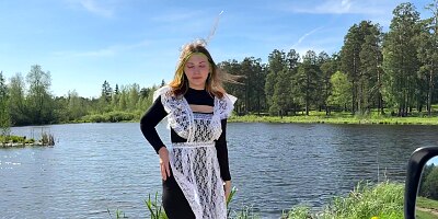 I didn't miss the chance to fuck a schoolgirl before her summer vacation