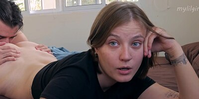 Eating ass, Sucking tits, Cumming in mouth: This is how perfect morning looks like