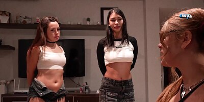 Our Stepdad Caught Us Twerking! Don't Take Our Virginity:(