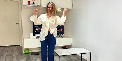 My Stepsister Showed Me Her New Look And Immediately Decided To Have Sex With Me