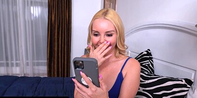 Perv Mom - Stunning Blonde Step Mom Aaliyah Love Enjoys Making Dirty Videos With Her Step Son